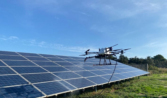PropertyKleen drone exterior cleaning in Newcastle